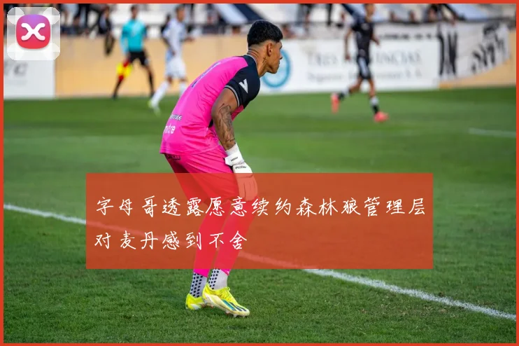 字母哥透露愿意续约森林狼管理层对麦丹感到不舍